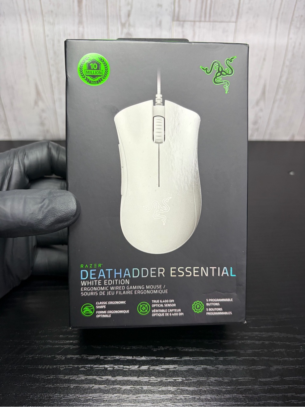 Razer DeathAdder Essential White Wired Gaming Mouse